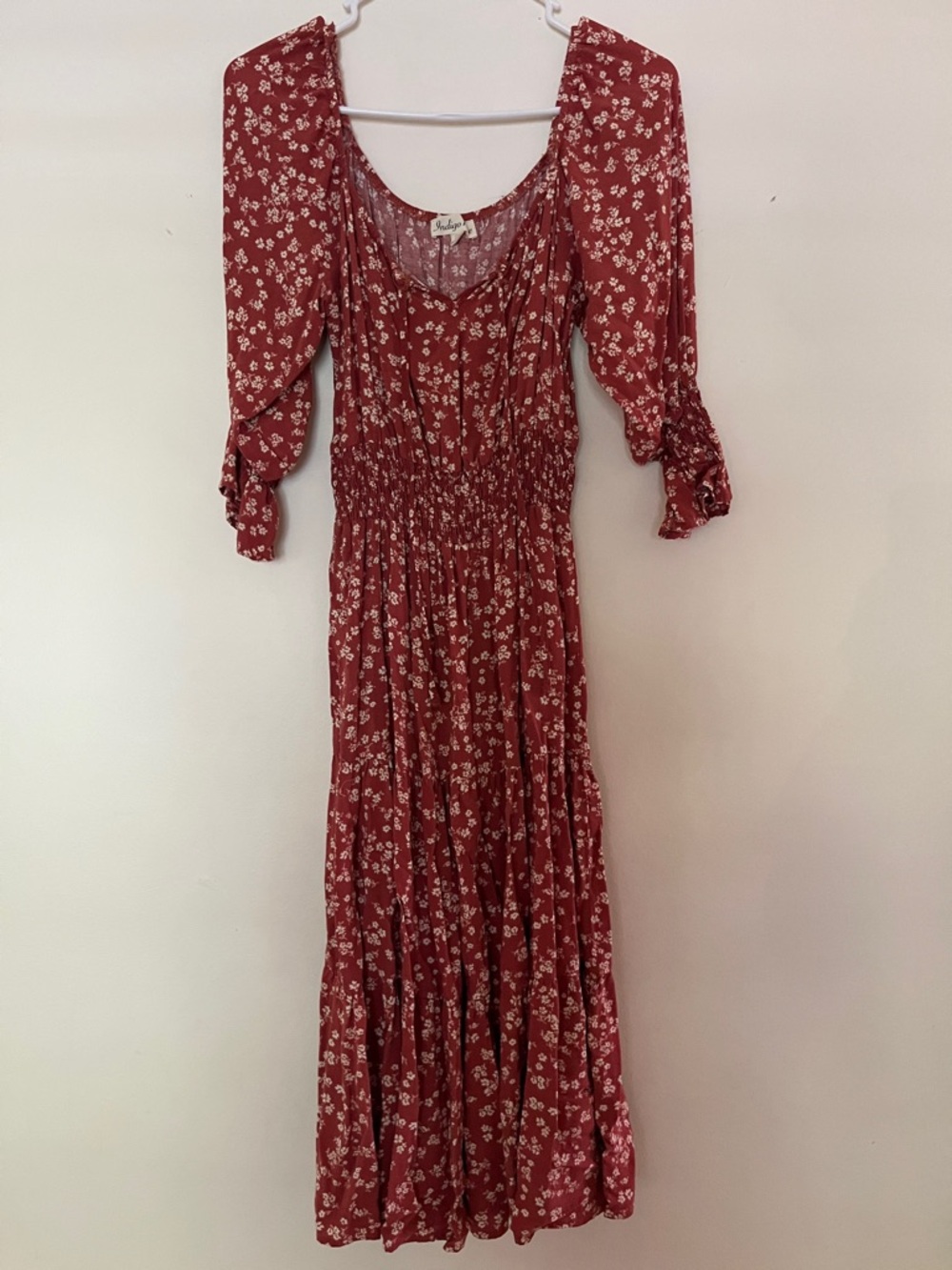Floral Smocked Maxi Dress